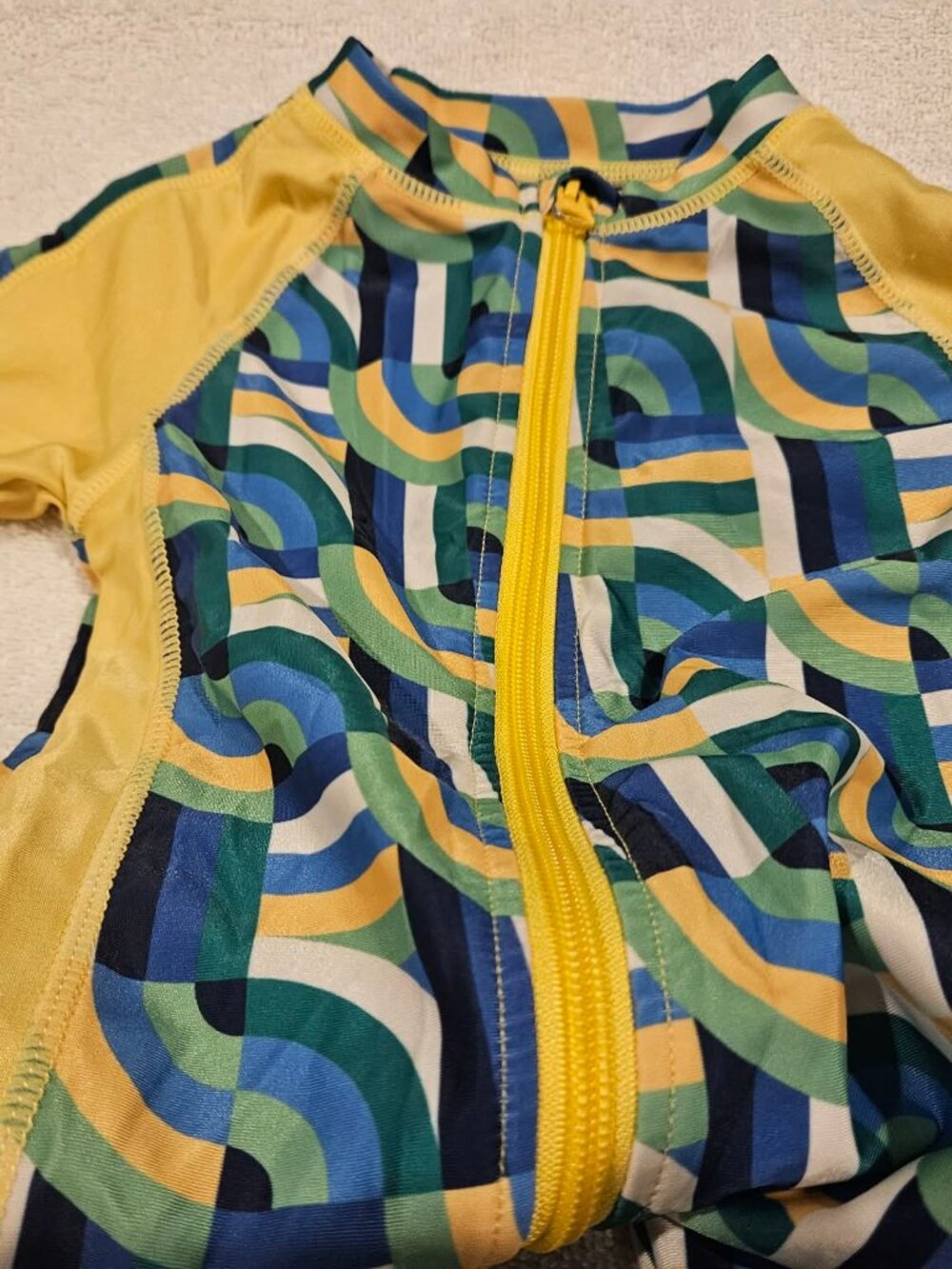 Long Sleeve SwimZip Sunsuit Rashguard Toddler/Baby 18-24M Size Gender Neutral